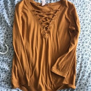 Long sleeve blouse
